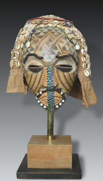 Mwash Princess mask Kongo Congo