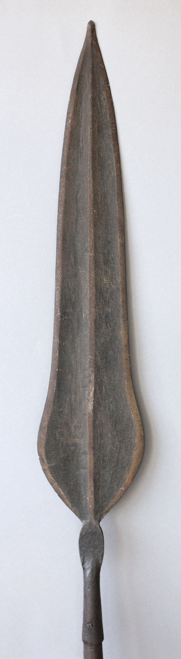 Bakuba Spear with bell Kongo Congo African Art C