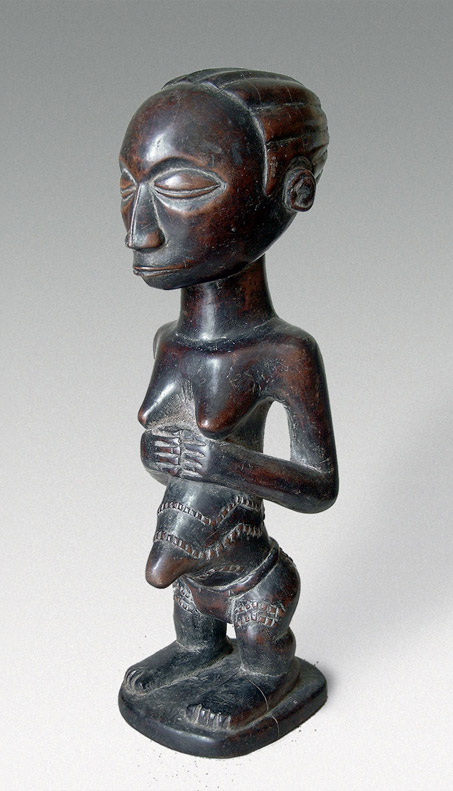 Ahnenfigur der Luba D. R. Kongo